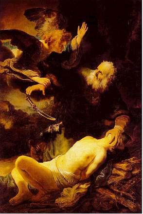 The Sacrifice of Isaac, by Rembrandt