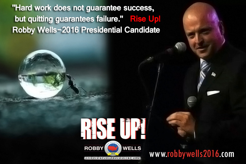 Meet Outsider Presidential Candidate Robby Wells
