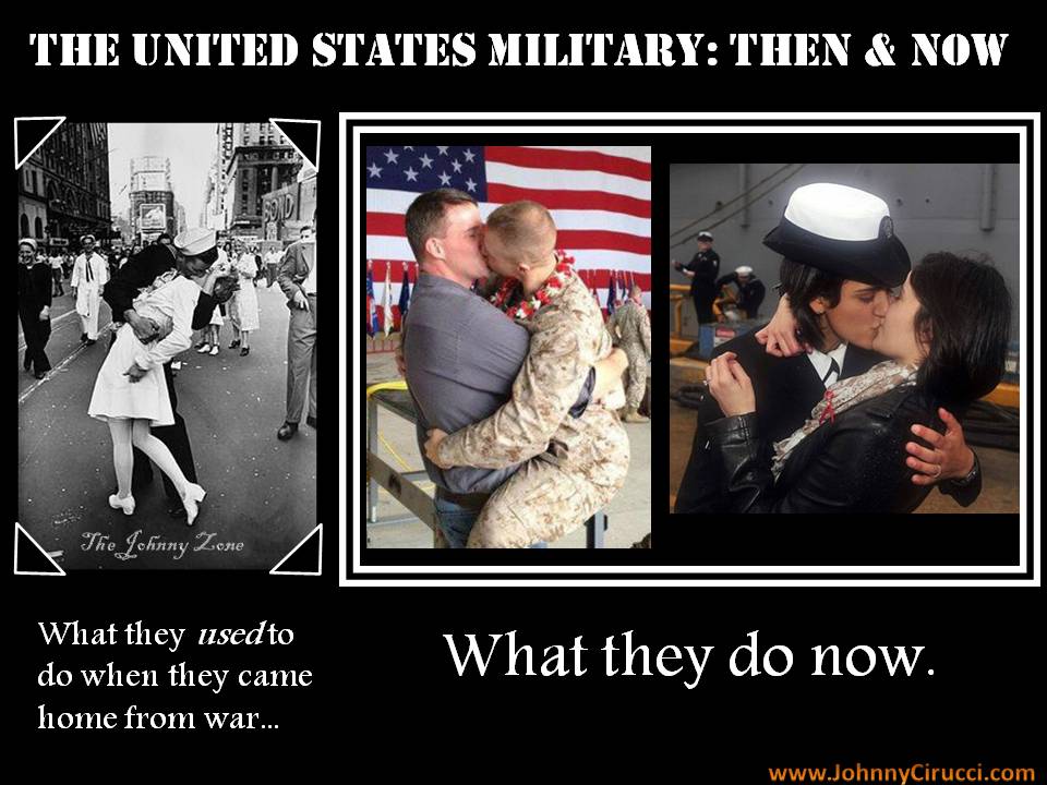 U.S. MILITARY THEN & NOW