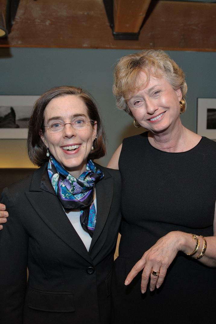 Oregon’s new “openly bisexual” rabidly pro-abortion Governor-ette, Kate Brown...LEFT.
