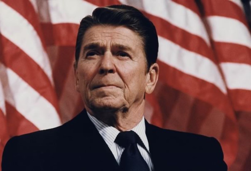 Ronald Reagan Passes
