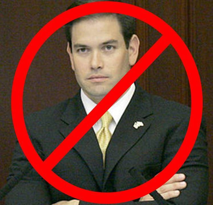 ''Just Say 'NO!' to Rubio!''