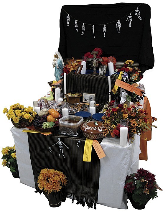 pagan catholic day of the dead altar