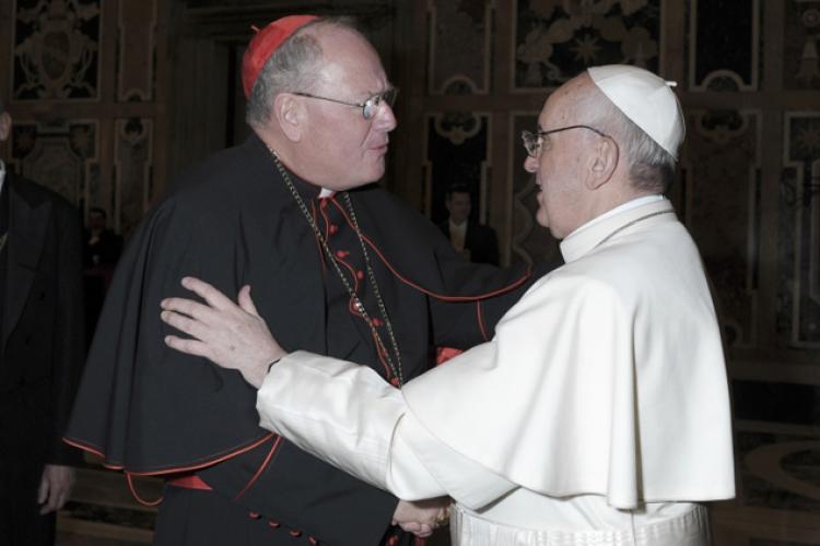 The Pope of America and the Pope of Rome.